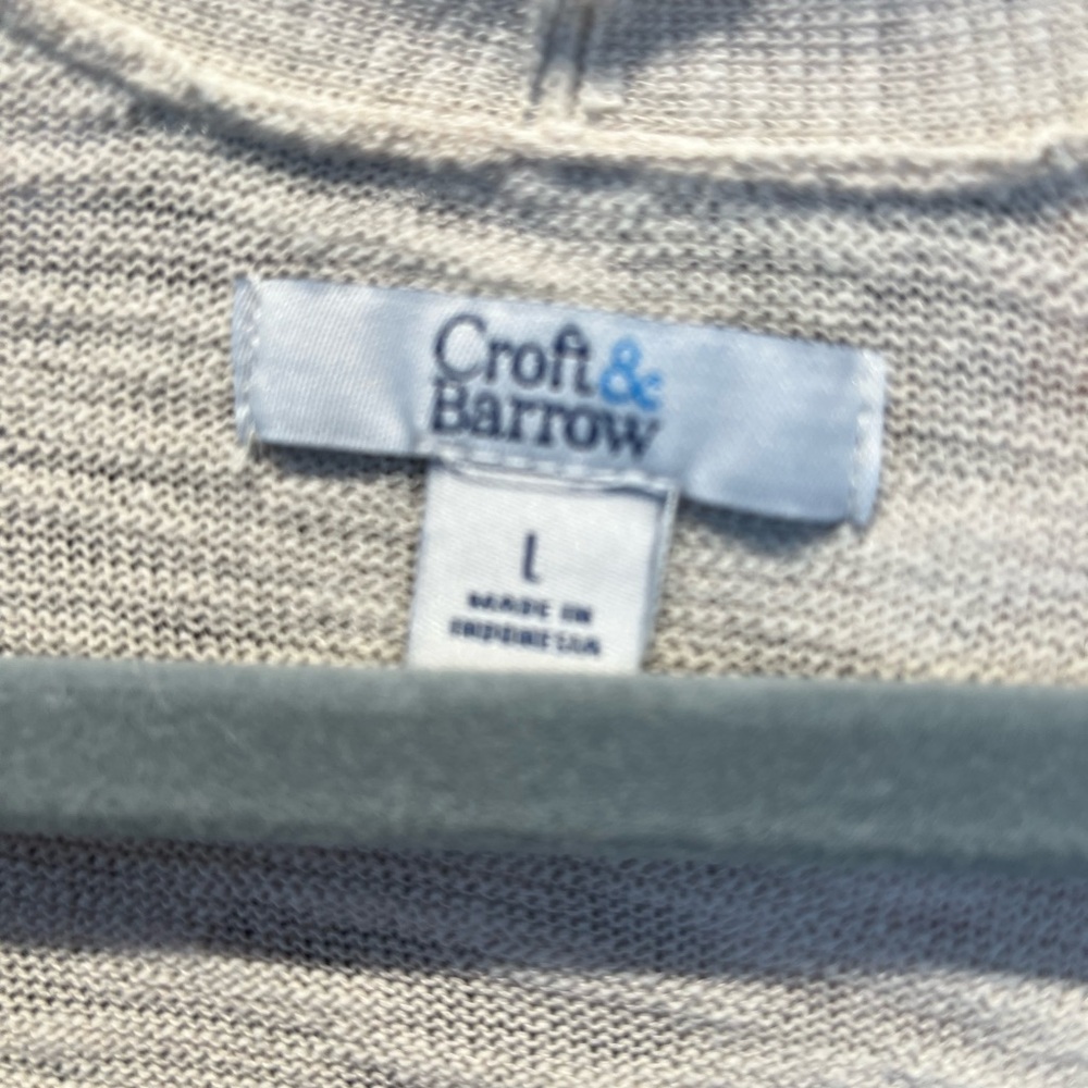 Croft & Barrow Beige Sweater